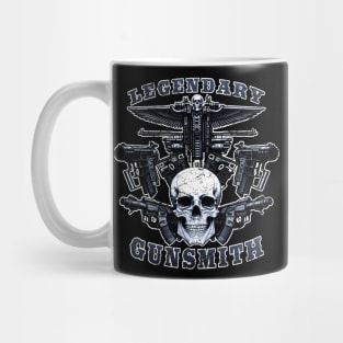 Legendary Gunsmith Skull Logo Military gift Mug